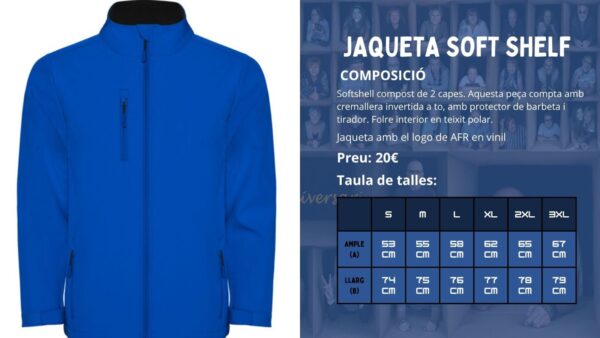 Jaqueta Soft Shelf AFR - Imatge 2